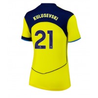 Stroje piłkarskie Tottenham Hotspur Dejan Kulusevski #21 Koszulka Trzeciej dla damskie 2025-26 Krótki Rękaw